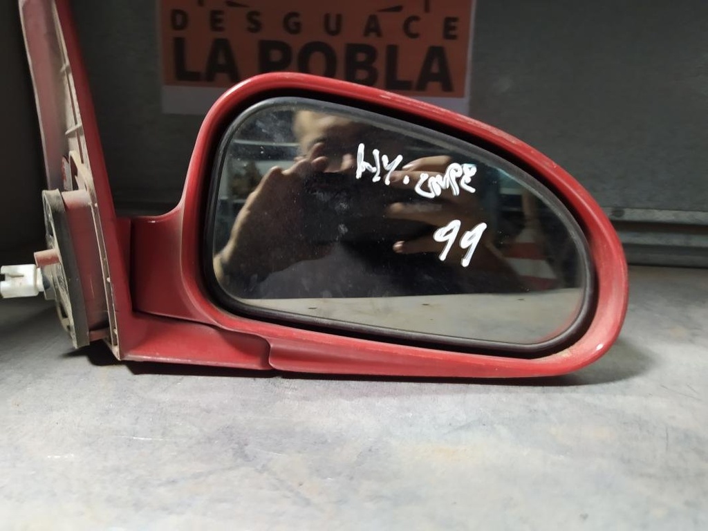Retrovisor derecho - Hyundai Coupe II (RD) (1.8 16V (132 cv) Automatico) (1999)