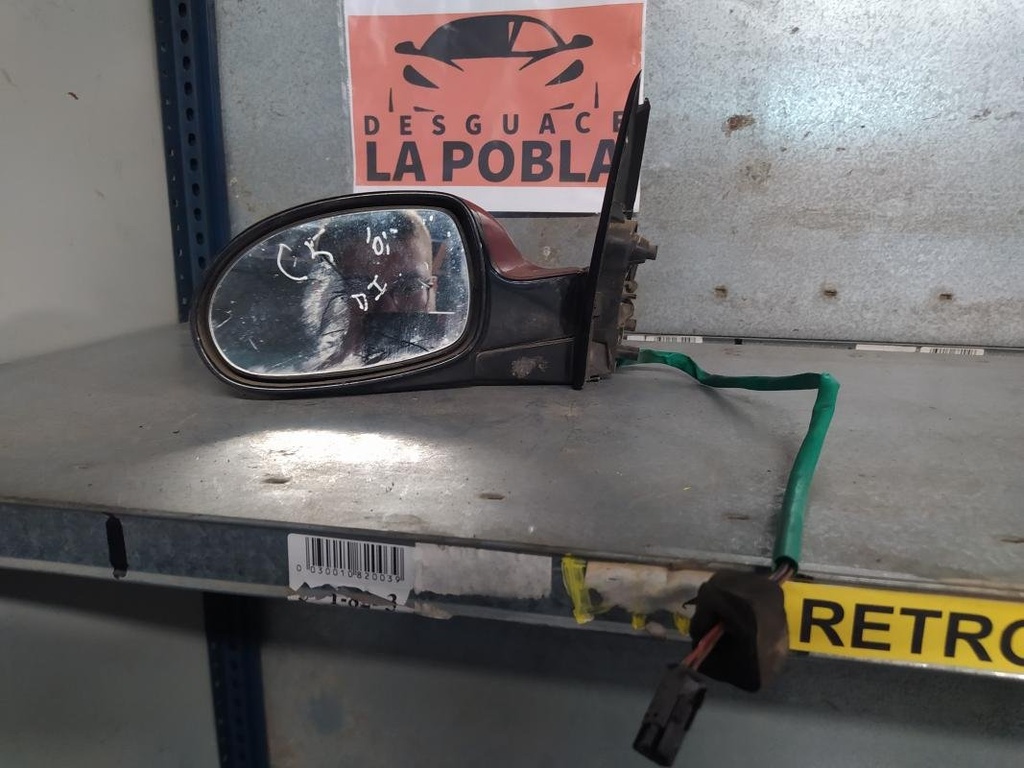 Retrovisor izquierdo - Citroen C5 I (Fase I, 2000) (2.0 HDi (110 cv)) (2001)