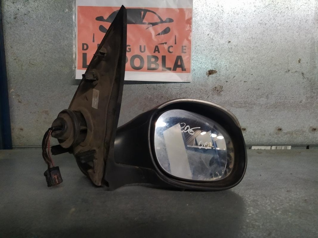 Retrovisor derecho - Peugeot 206 Van (1.4 HDi (68 cv)) (2000)