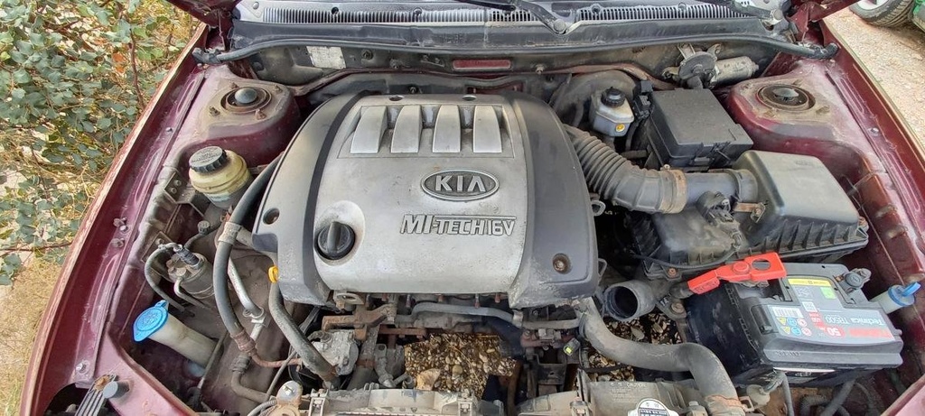 Motor - Kia Shuma II (1.6 i 16V (101 cv)) (2001)