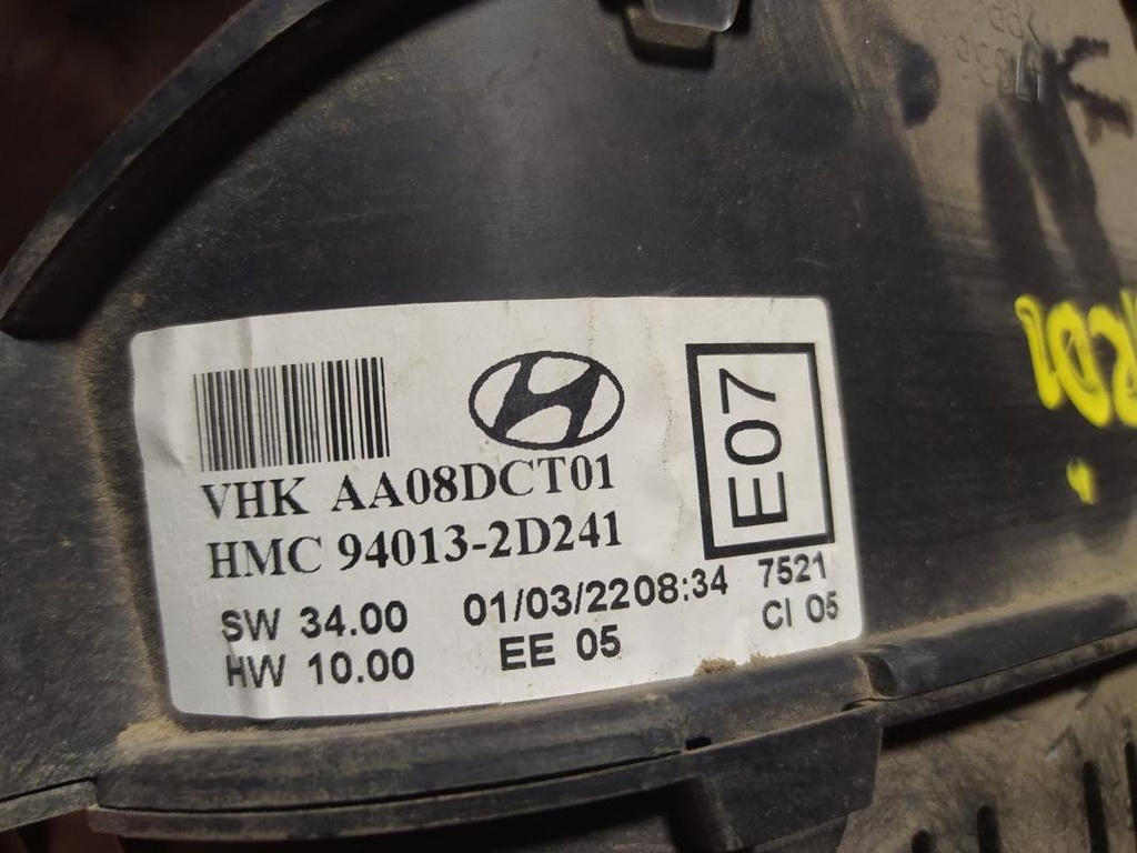 Cuenta kilometros - Hyundai Elantra III (2.0 CRD i (113 cv)) (2004)