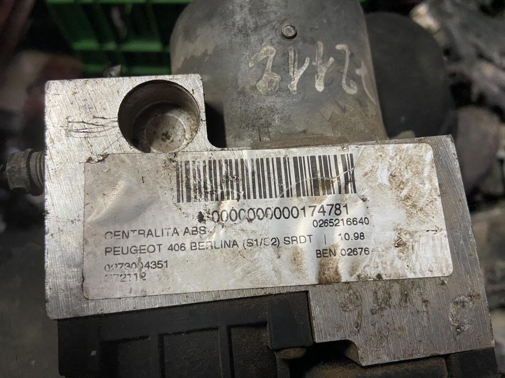 Centralita abs - Peugeot 406 (8) (1.6 (88 cv))