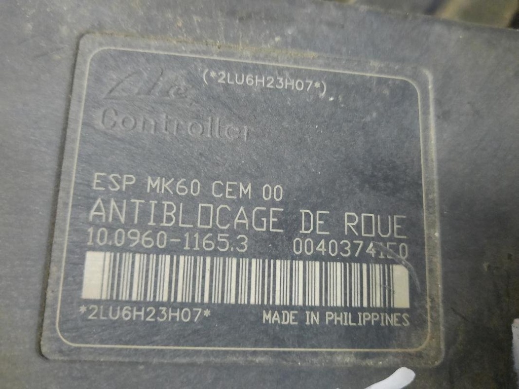 Centralita abs - Citroen C5 I (Fase II, 2004) (1.6i HDi (109 cv) FAP) (2005)