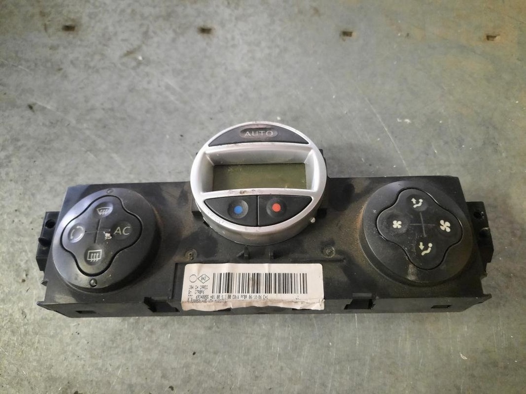 Mando calefaccion / A/A - Renault Scenic II (1.5 dCi (80 cv)) (2005)