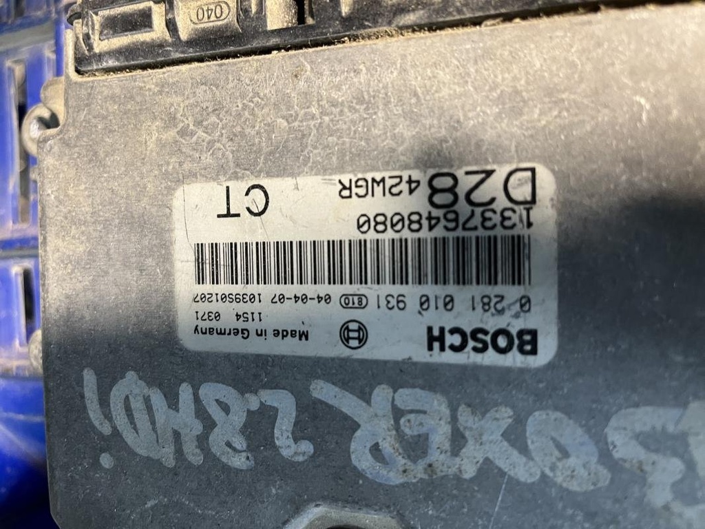 Centralita motor uce - Peugeot Boxer Caja/Chasis (244) (2.8 HDi (128 cv))