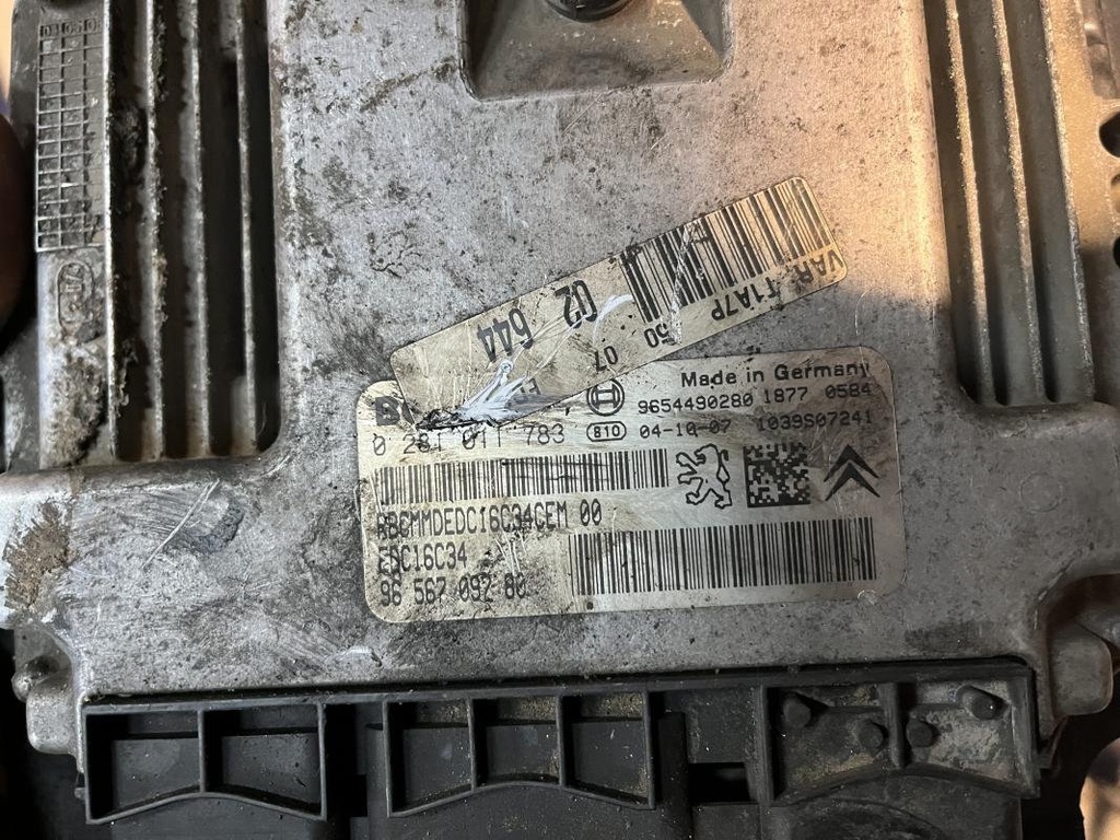Centralita motor uce - Peugeot 206 (1.4 HDi (68 cv))