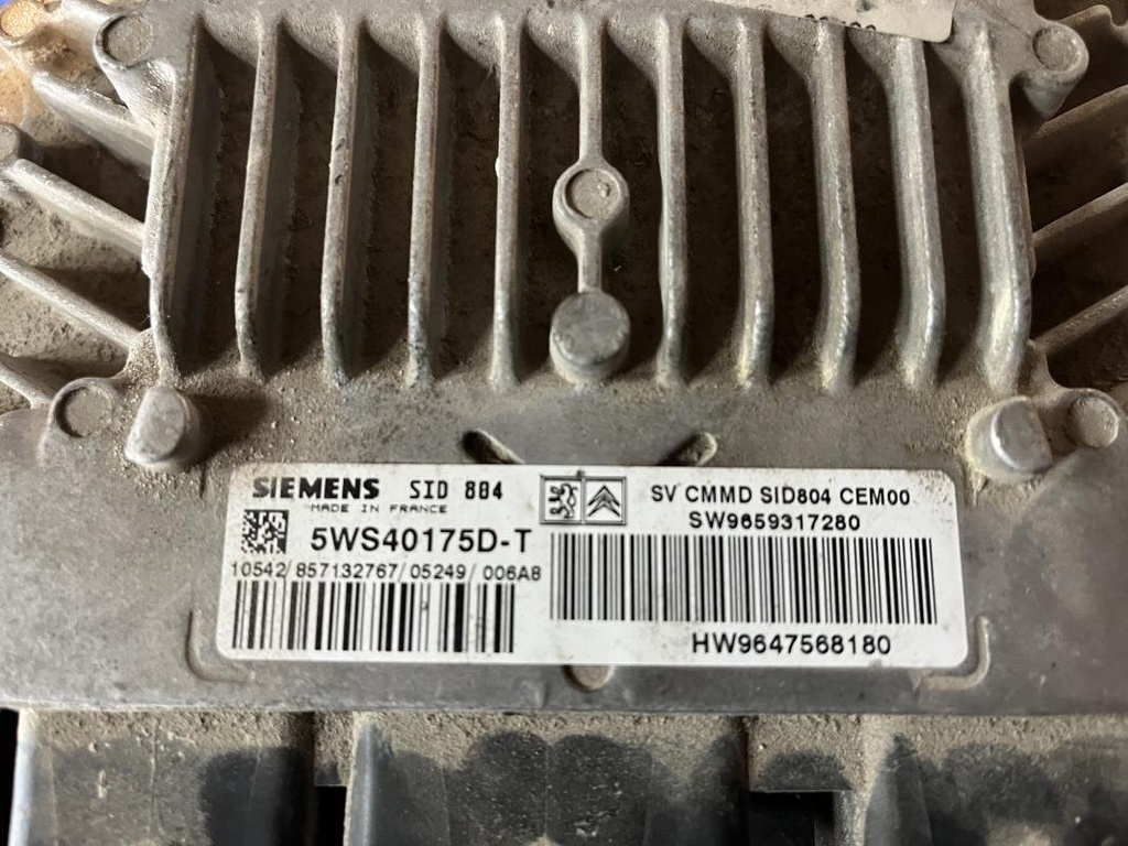 Centralita motor uce - Peugeot 1007 (1.4 HDi (70 cv))