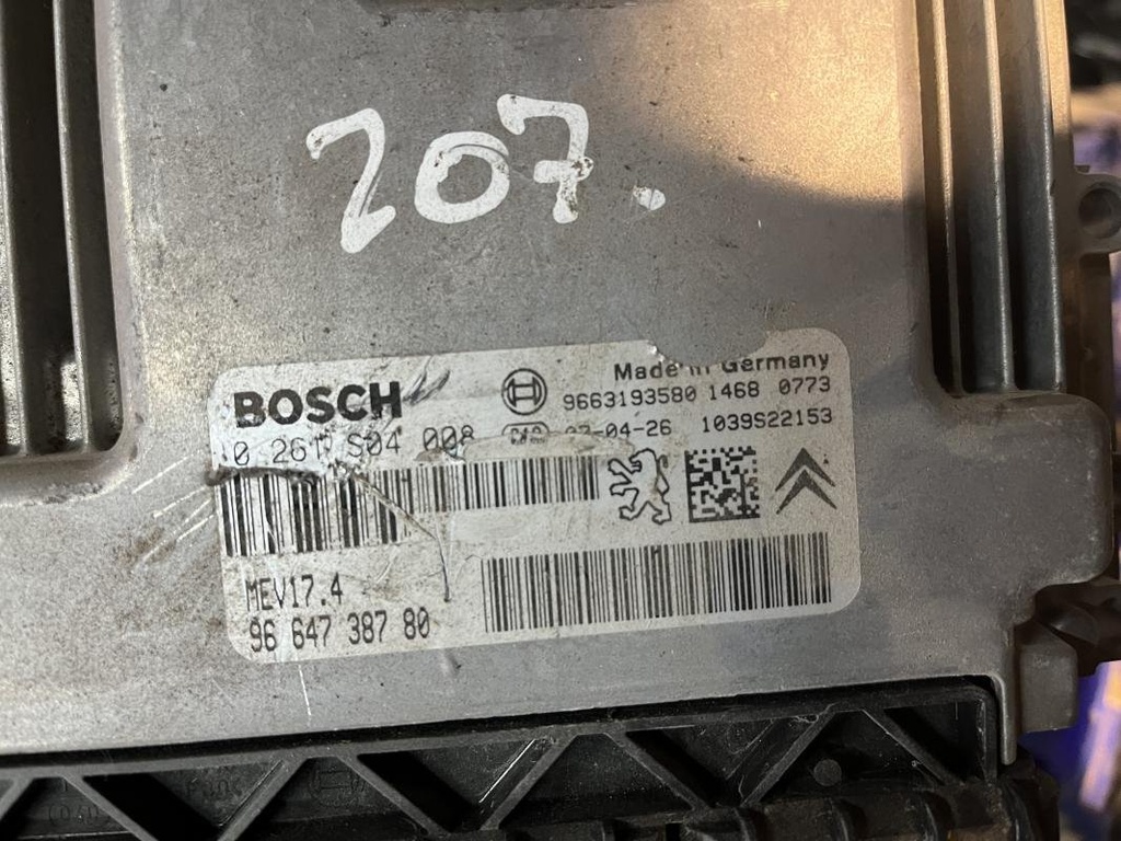Centralita motor uce - Peugeot 207 (1.4 i 16V (90 cv) Automatico)