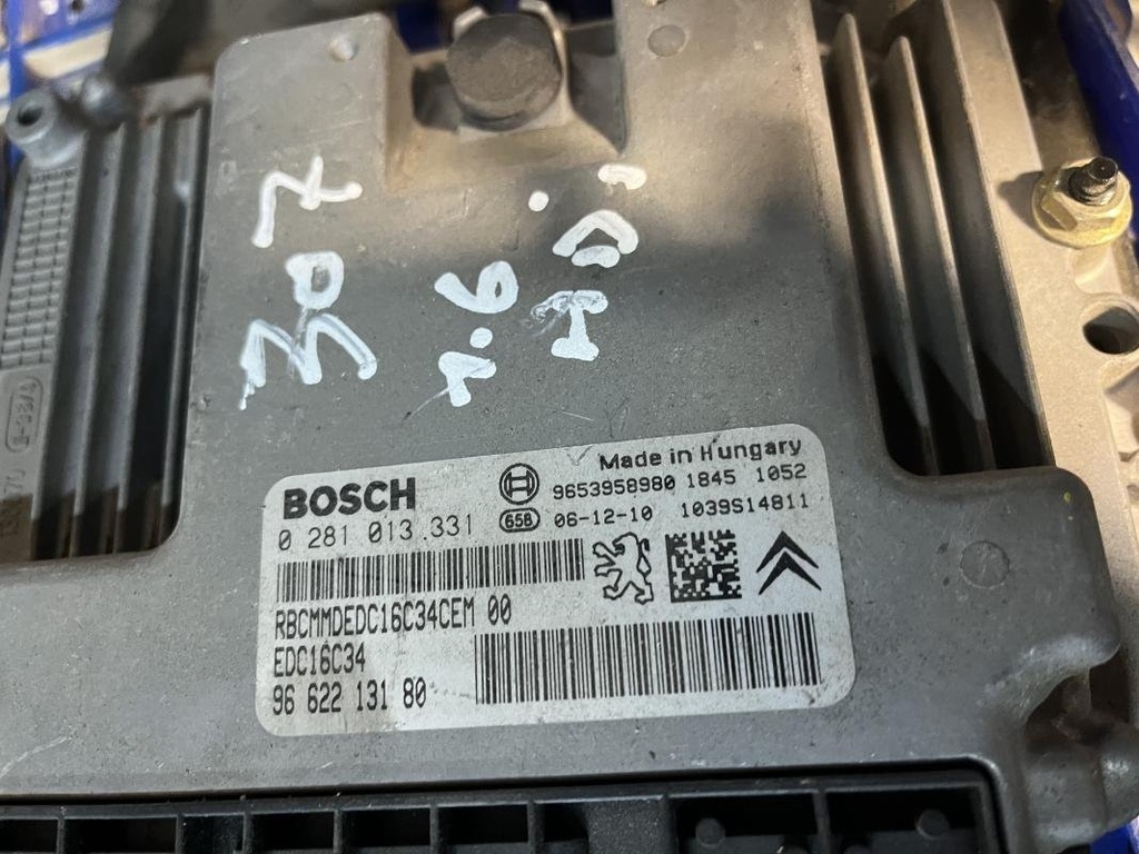 Centralita motor uce - Peugeot 307 (1.6 HDi (110))