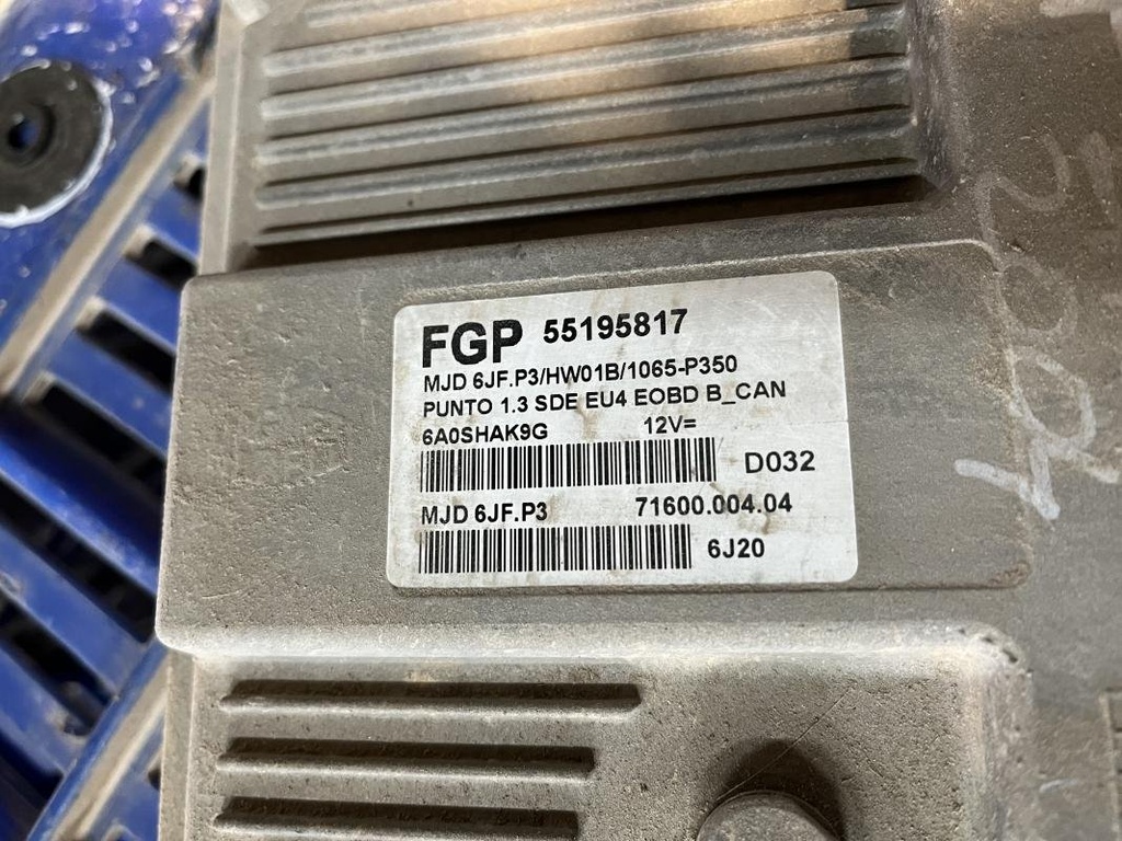 Centralita motor uce - Fiat Punto III (1.2i 16V (80 cv)) (2004)