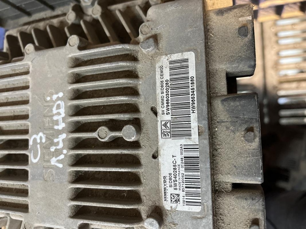 Centralita motor uce - Citroen C3 I (Fase I, 2002) (1.4 HDi (68 cv))