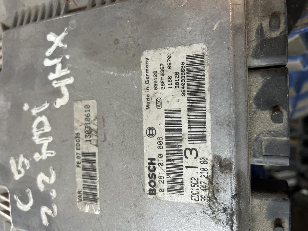 Centralita motor uce - Citroen C5 I (Fase I, 2000) (2.0 HDi (110 cv))