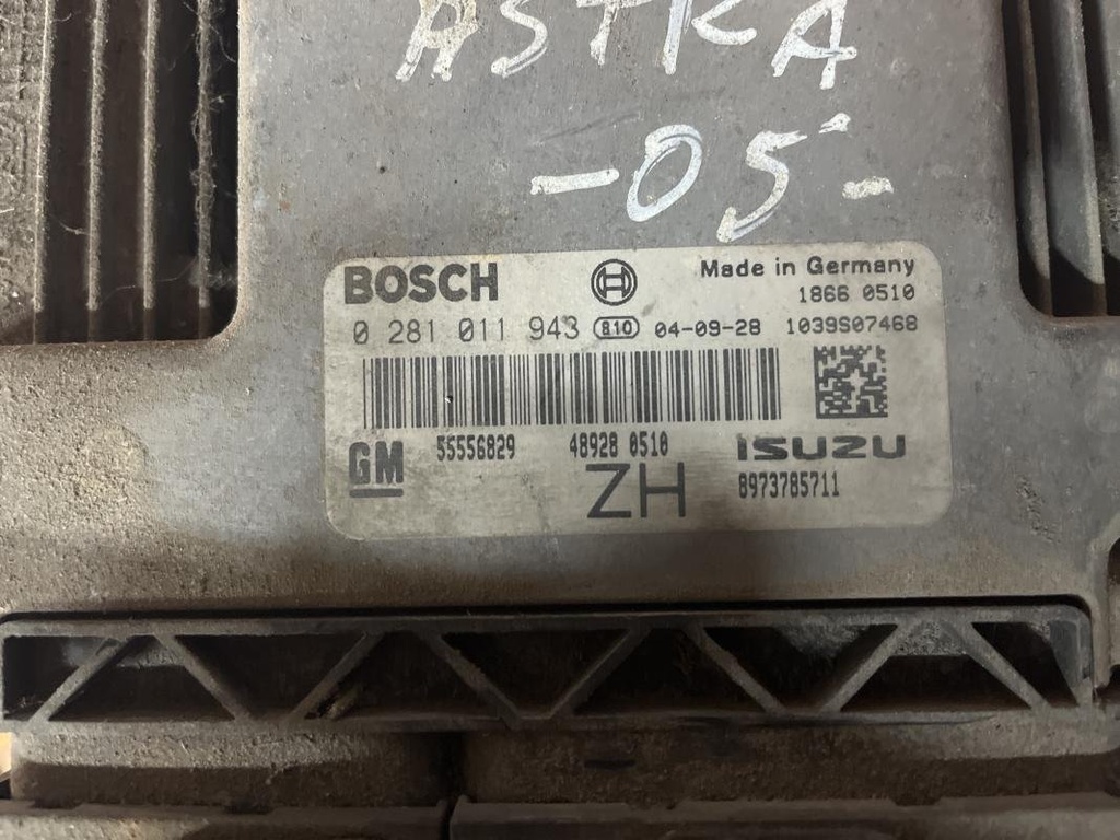 Centralita motor uce - Opel Astra H (1.4i 16V (90 cv)) (2005)