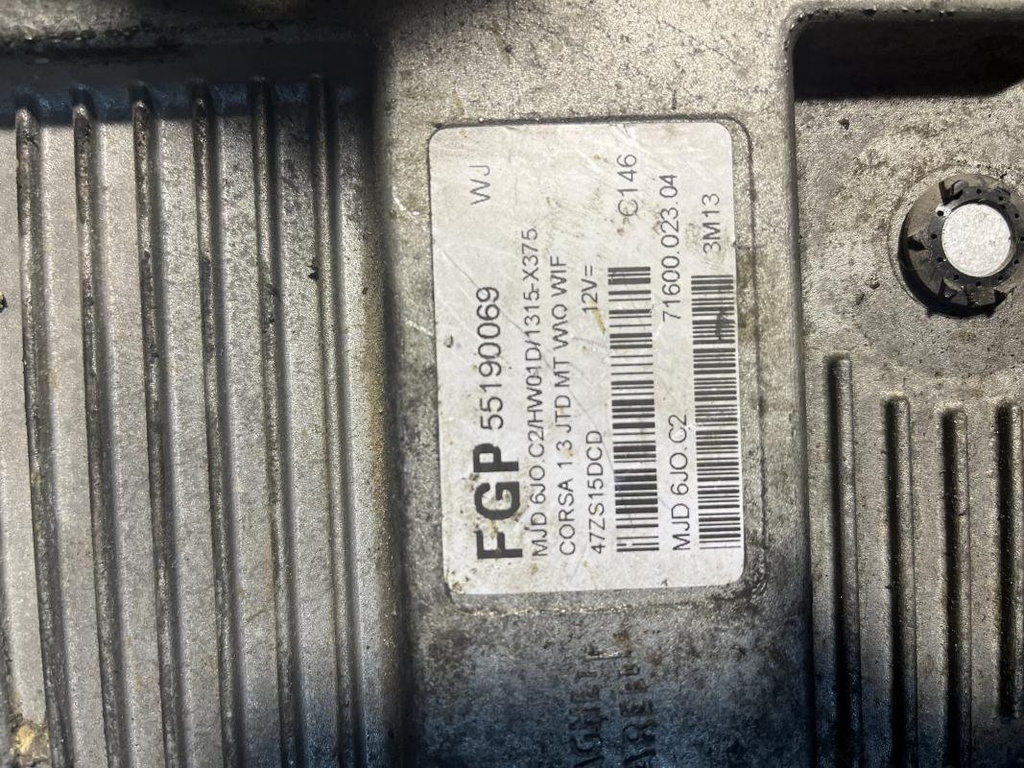 Centralita motor uce - Opel Corsa C (1.0 12V (58 cv) Automatico)