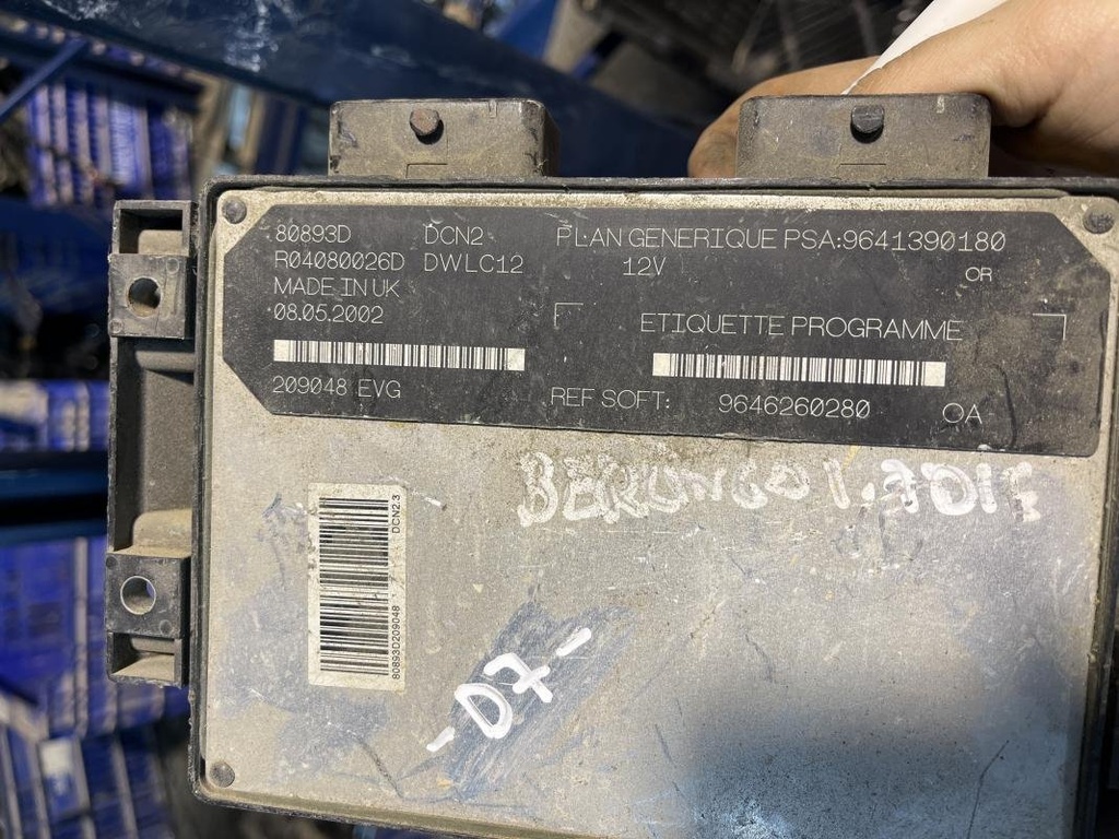 Centralita motor uce - Citroen Berlingo I (2.0 HDi (90 cv))