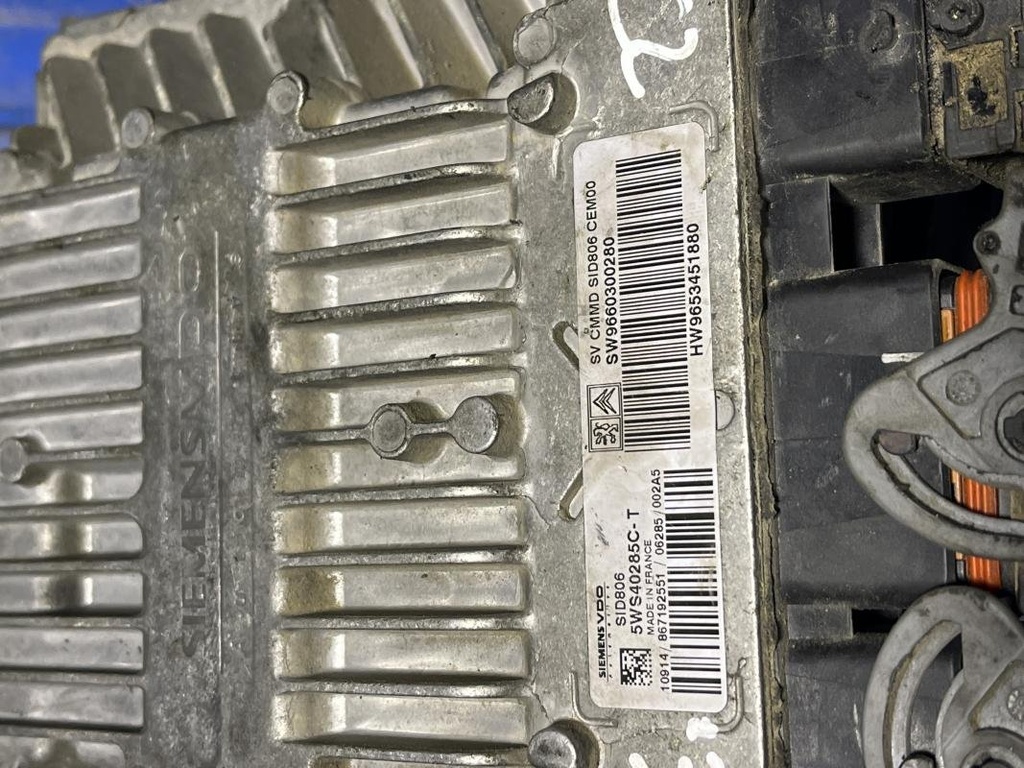 Centralita motor uce - Citroen C2 (Fase I, 2003) (1.4 HDi (68 cv) Automatico)