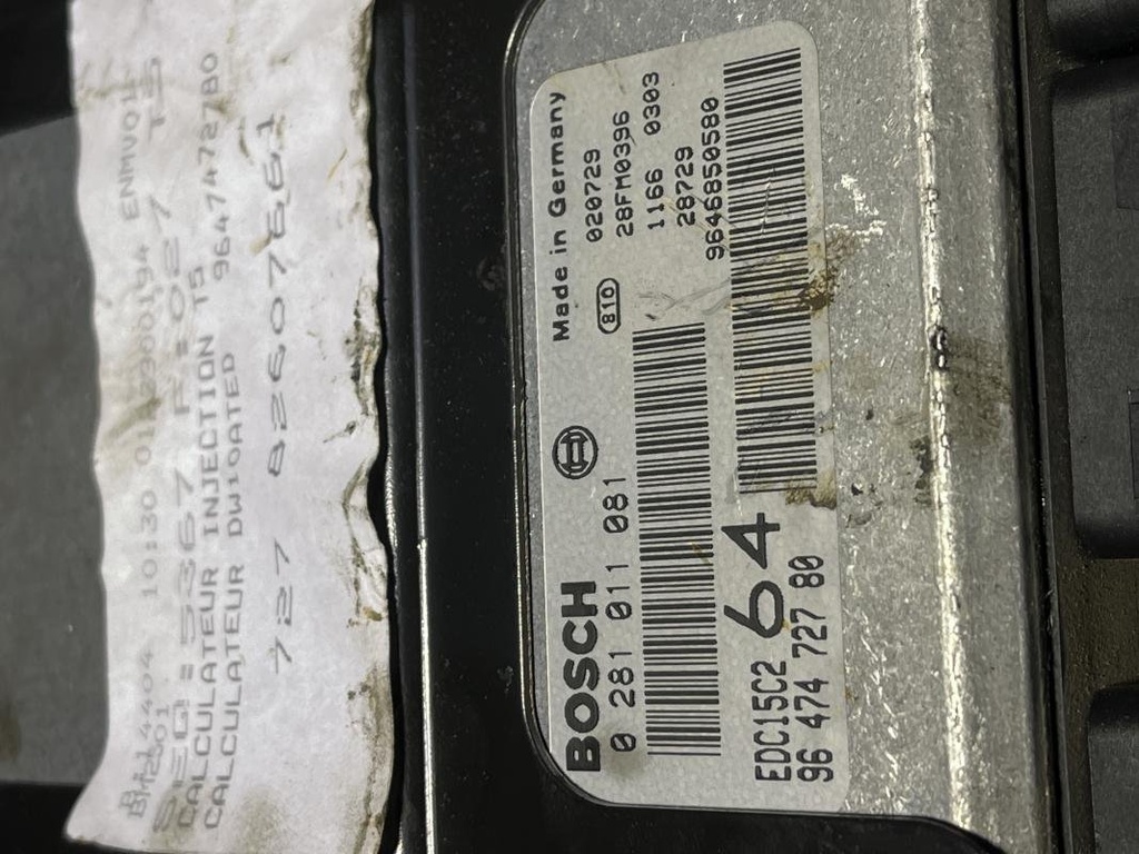 Centralita motor uce - Peugeot 307 (1.6 HDi (110))