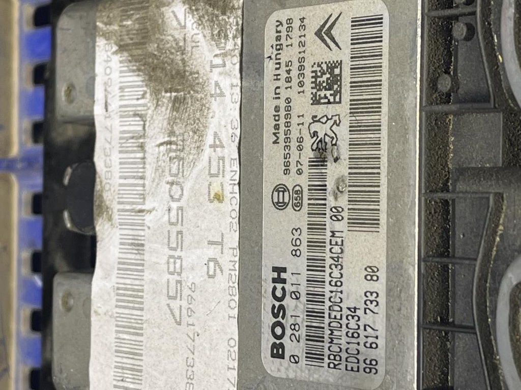 Centralita motor uce - Peugeot 307 (1.6 HDi (110))