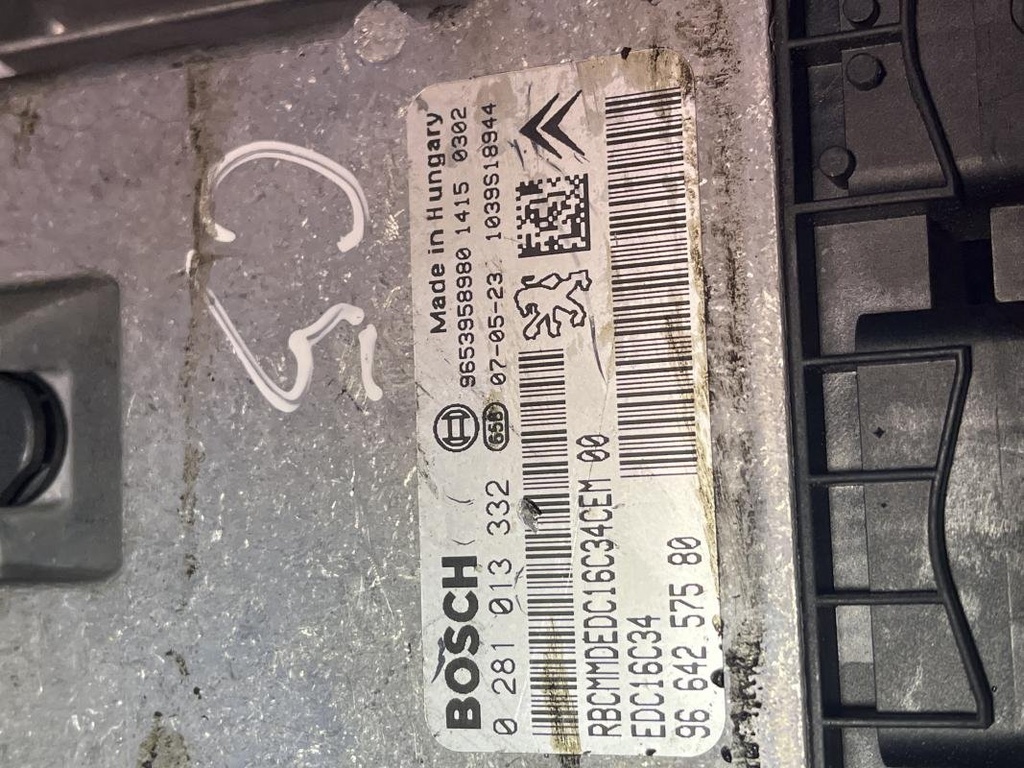 Centralita motor uce - Citroen C5 I (Fase I, 2000) (2.0 HDi (110 cv))