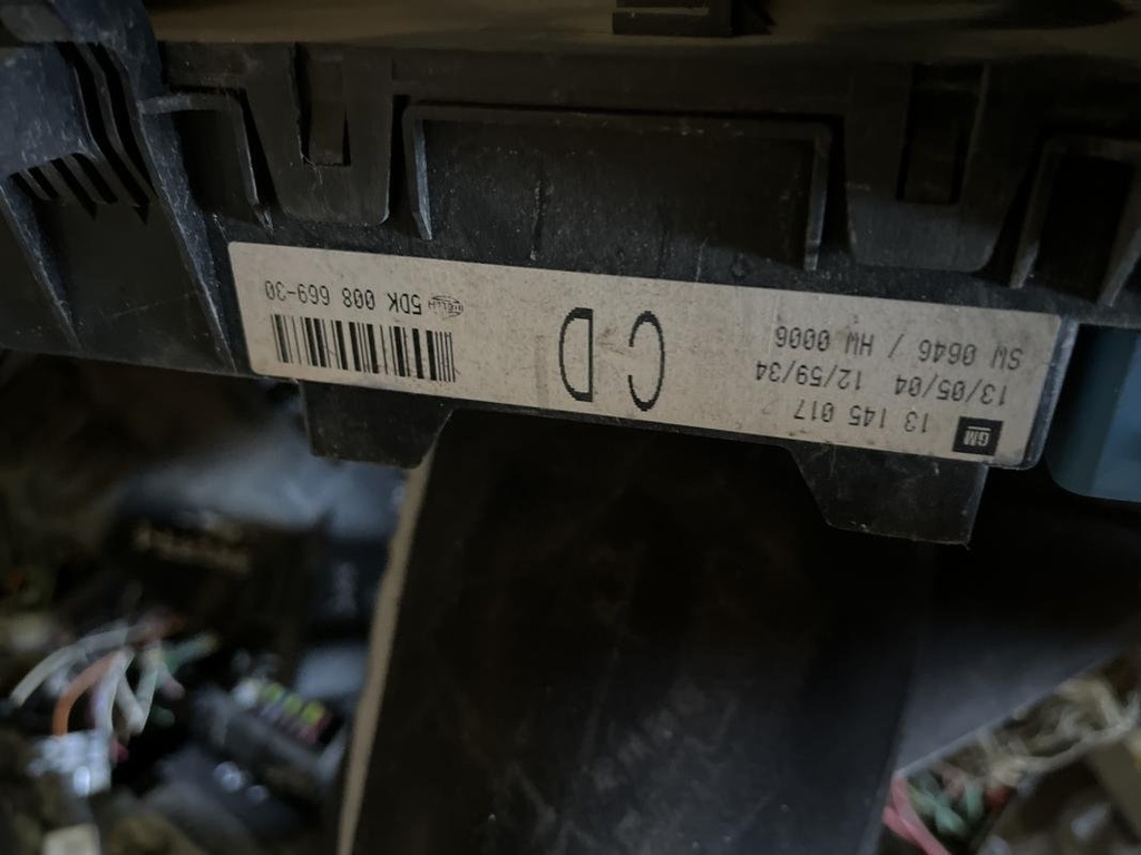 Caja de reles / fusibles - Opel Astra H (1.4i 16V (90 cv))