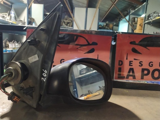 [11261514555001] Retrovisor derecho - Peugeot 206 CC (1.6 HDI (109 cv)) (2001)