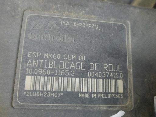 [5131050145205] Centralita abs - Citroen C5 I (Fase II, 2004) (1.6i HDi (109 cv) FAP) (2005)