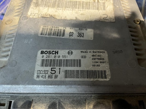 [2161228174791] Centralita motor uce - Peugeot 806 (221) (2.0 HDI (109 cv))