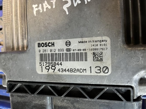 [2181054525927] Centralita motor uce - Fiat Punto III (1.2i 16V (80 cv))