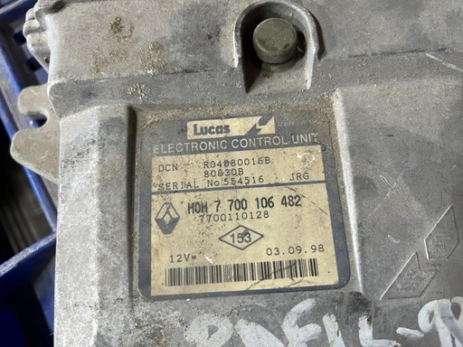 [2181308539642] Centralita motor uce - Renault Trafic Furgón (TXX) (1.9 D (60 cv)) (1998)