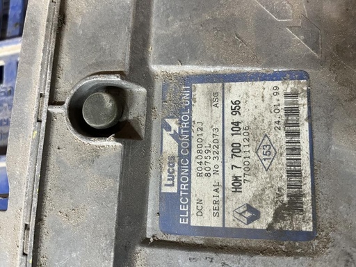 [2211043169863] Centralita motor uce - Renault Kangoo Express (FC) (1.9 D (55 cv))