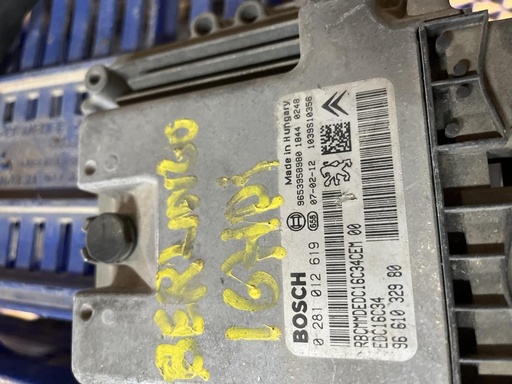 [2221354095253] Centralita motor uce - Citroen Berlingo I (Versión 2002) (1.6 HDi (75 cv) FAP)