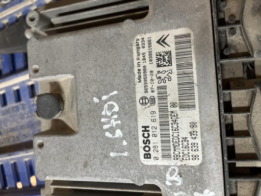 [2221650346187] Centralita motor uce - Citroen Berlingo I (Versión 2002) (1.6 HDi (75 cv) FAP) (2007)