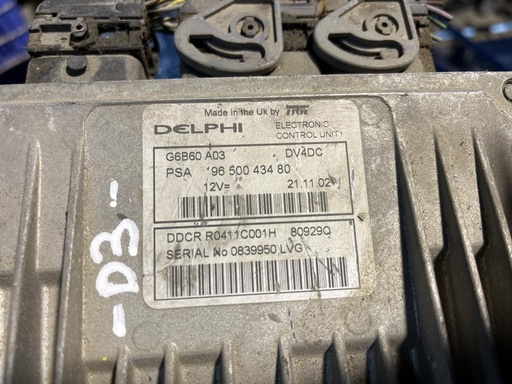 [3031349378971] Centralita motor uce - Citroen C3 I (Fase I, 2002) (1.4 HDi 16V (90 cv))