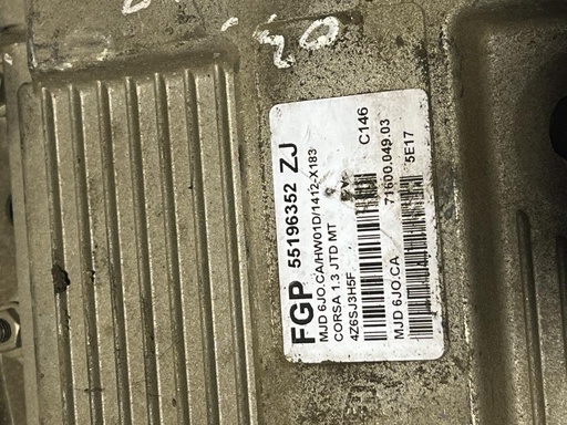 [3281005236020] Centralita motor uce - Opel Corsa C (Versión 2003) (1.3 CDTI (70 cv)) (2003)