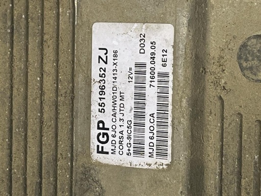 [3281307459354] Centralita motor uce - Opel Corsa C (1.2 16V (75 cv))