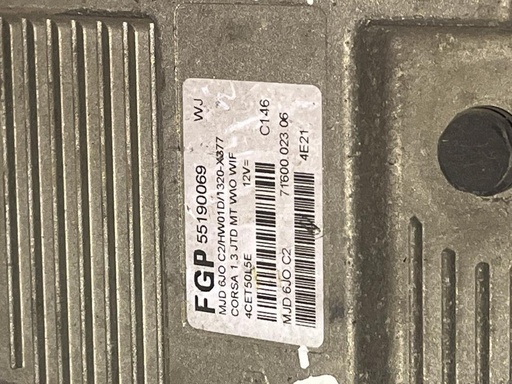 [3281312152546] Centralita motor uce - Opel Corsa C (1.7 DTI 16V (65 cv)) (2002)