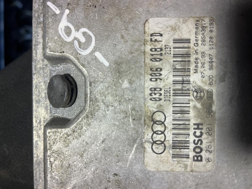 [4061325309580] Centralita motor uce - Audi A4 (B5) Versión 1999 (1.8 20V (125 cv) Automatico)