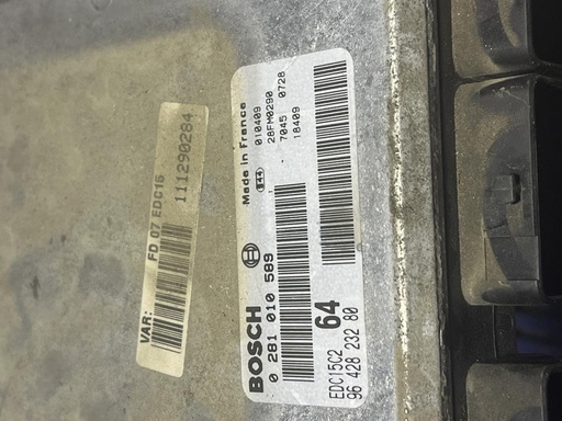 [4201637296957] Centralita motor uce - Citroen C5 I (Fase I, 2000) (2.0 HDi (110 cv) Automatico)